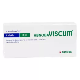 ABNOBAVISCUM Abietis D 30 ampuliek, 8 ks
