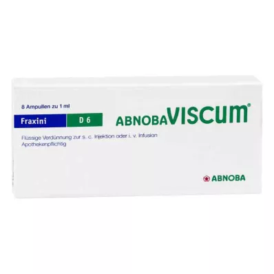 ABNOBAVISCUM Fraxini D 6 ampuliek, 8 ks ABNOBAVISCUM Fraxini D 6 ampuliek, 8 ks