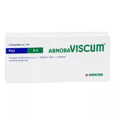 ABNOBAVISCUM Pini D 6 ampuliek, 8 ks