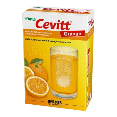 HERMES Cevitt Orange šumivé tablety, 60 kapsúl