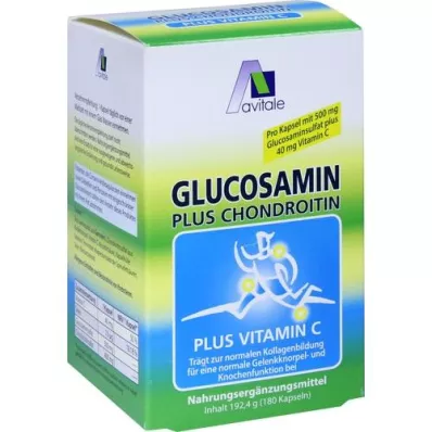 GLUCOSAMIN 500 mg+chondroitín 400 mg kapsuly, 180 kapsúl