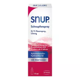SNUP Cold spray 0,1 % nosový sprej, 15 ml
