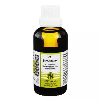 STRONTIUM K Komplex č. 71 Riedenie, 50 ml STRONTIUM K Komplex č. 71 Riedenie, 50 ml