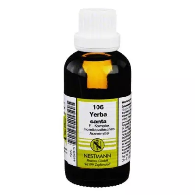 YERBA SANTA F Komplex č. 106 Riedenie, 50 ml YERBA SANTA F Komplex č. 106 Riedenie, 50 ml