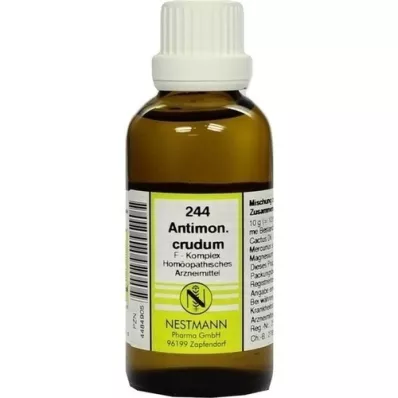 ANTIMONIUM CRUDUM F Komplex č. 244 Riedenie, 50 ml