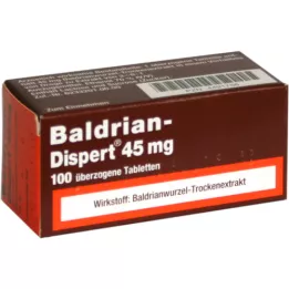 BALDRIAN DISPERT 45 mg obalené tablety, 100 ks