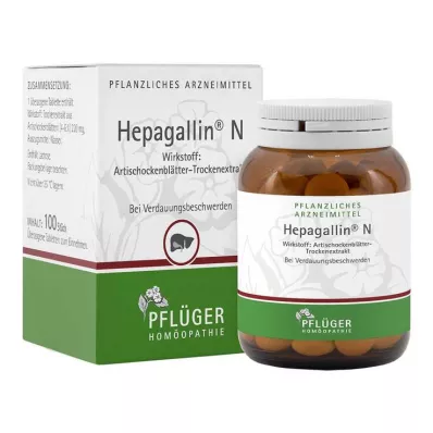 Hepagallin N dražé, 100 kusov