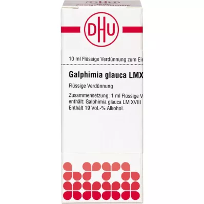 GALPHIMIA GLAUCA LM XVIII Riedenie, 10 ml