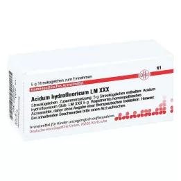 ACIDUM HYDROFLUORICUM LM XXX Guľôčky, 5 g