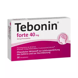 TEBONIN forte 40 mg filmom obalené tablety, 30 ks