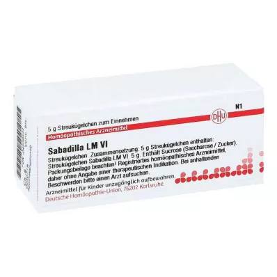 SABADILLA LM VI Guľôčky, 5 g
