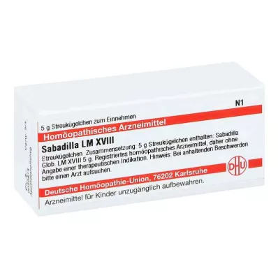 SABADILLA LM XVIII Guľôčky, 5 g