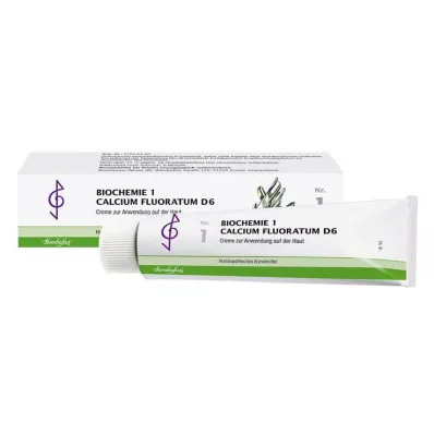 Biochémia 1 Calcium fluoratum D 6 krém, 100 ml