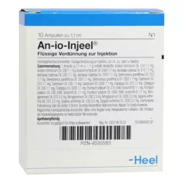 AN-IO Ampulky Injeel, 10 ks