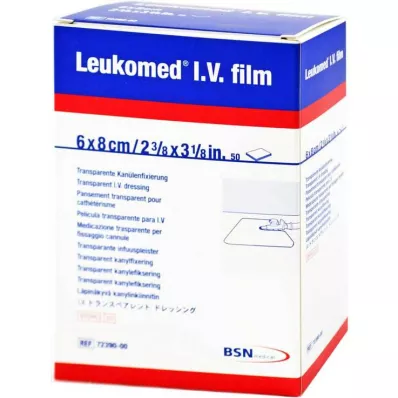 LEUKOMED I.V. filmové náplasti, 50 ks LEUKOMED I.V. filmové náplasti, 50 ks
