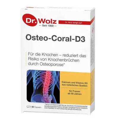 OSTEO CORAL D3 Dr.Wolz Capsules, 60 kapsúl OSTEO CORAL D3 Dr.Wolz Capsules, 60 kapsúl