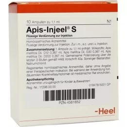 APIS INJEEL Ampulky S, 10 ks