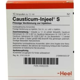 CAUSTICUM INJEEL Ampulky S, 10 ks