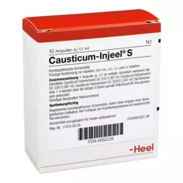 CAUSTICUM INJEEL Ampulky S, 10 ks