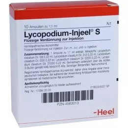 LYCOPODIUM INJEEL Ampulky S, 10 ks