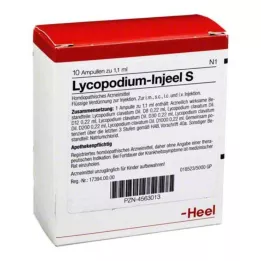 LYCOPODIUM INJEEL Ampulky S, 10 ks