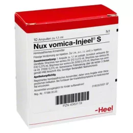 NUX VOMICA INJEEL Ampulky S, 10 ks