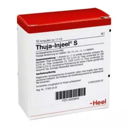 THUJA INJEEL Ampulky S, 10 ks