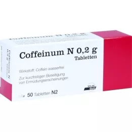 COFFEINUM N 0,2 g tablety, 50 ks