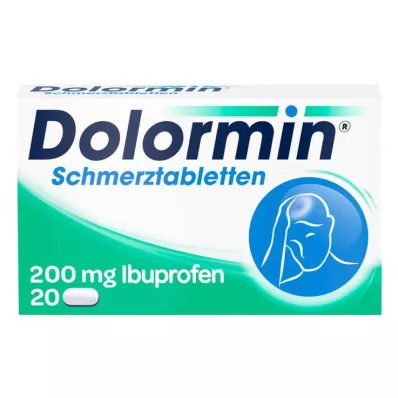 DOLORMIN Filmom obalené tablety, 20 ks DOLORMIN Filmom obalené tablety, 20 ks