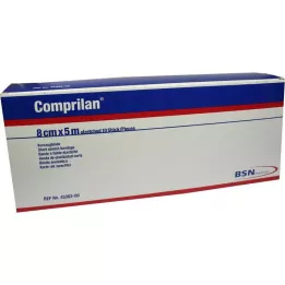 COMPRILAN Elastický obväz 8 cmx5 m, 10 ks