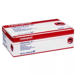 LEUKOPLAST 1,25 cmx9,2 m, 24 ks