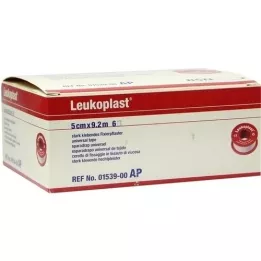 LEUKOPLAST 5 cmx9,2 m, 6 ks