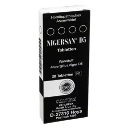 NIGERSAN D 5 tabliet, 20 ks