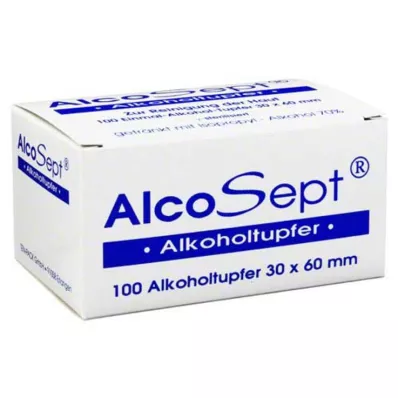 ALKOHOLTUPFER Alcosept, 100 ks ALKOHOLTUPFER Alcosept, 100 ks