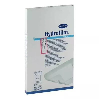 HYDROFILM Plus transparentný obväz 10x20 cm, 5 ks