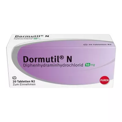 DORMUTIL Tablety N, 20 ks