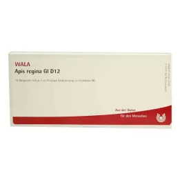 APIS REGINA GL D 12 ampuliek, 10X1 ml