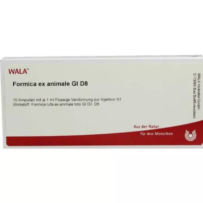 Formica ex animale GL D 8 ampuliek, 10X1 ml Formica ex animale GL D 8 ampuliek, 10X1 ml