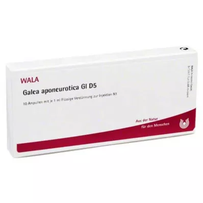 GALEA aponeurotica GL D 5 ampuliek, 10X1 ml GALEA aponeurotica GL D 5 ampuliek, 10X1 ml