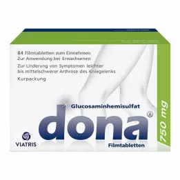 DONA 750 mg filmom obalené tablety, 84 kusov
