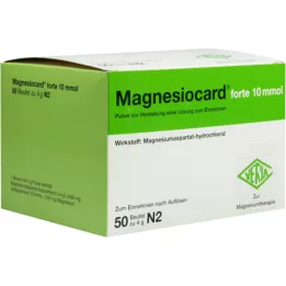 MAGNESIOCARD forte 10 mmol Plv.z.Her.e.Lsg.z.Einn., 50 ks