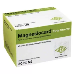 MAGNESIOCARD forte 10 mmol Plv.z.Her.e.Lsg.z.Einn., 50 ks