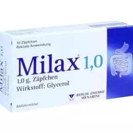 MILAX 1.0 Čapíky, 10 ks