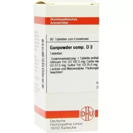 GUNPOWDER komp.D 3 tablety, 80 ks