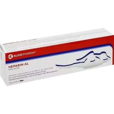 HEPARIN AL Masť 30 000, 100 g