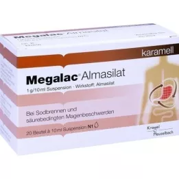 MEGALAC Almasilátová suspenzia, 20X10 ml