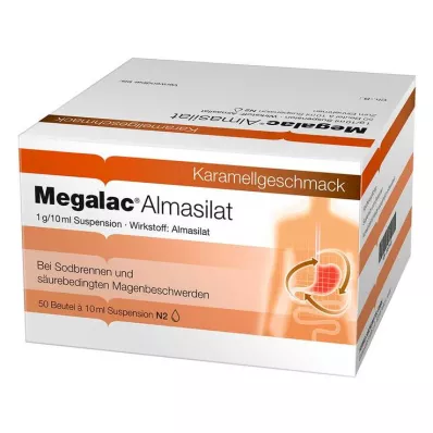 Megalac Almasilate Suspenzia, 50X10 ml