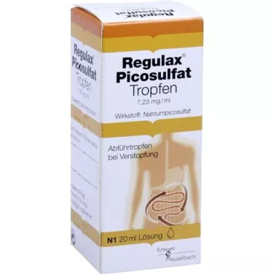 REGULAX Pikosulfátové kvapky, 20 ml