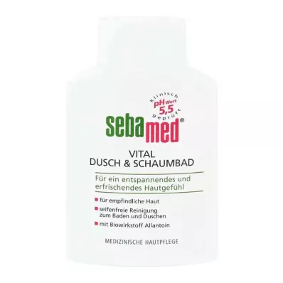 SEBAMED Vitálna sprcha + pena do kúpeľa, 200 ml