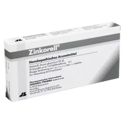 ZINKORELL Ampulky, 10X1 ml